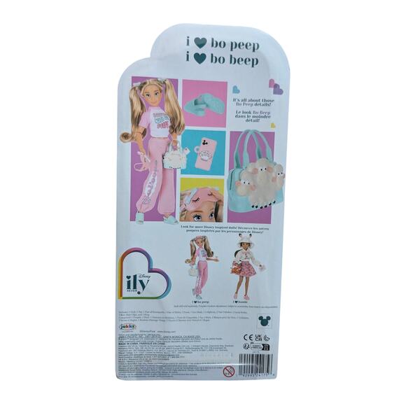 New 2025 Disney ILY 4 Ever I Love Bo Peep 12” Doll Pack - Picture 4 of 4
